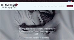 Desktop Screenshot of ellasheridanauthor.com